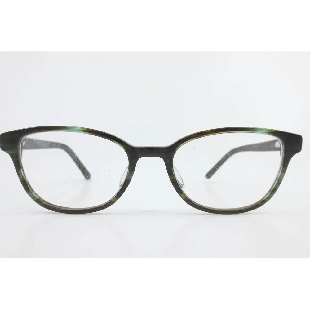 Lafont Corcovado 6017 Marbled Green Brown Cat Eye Eyeglasses Frames 50-16-135